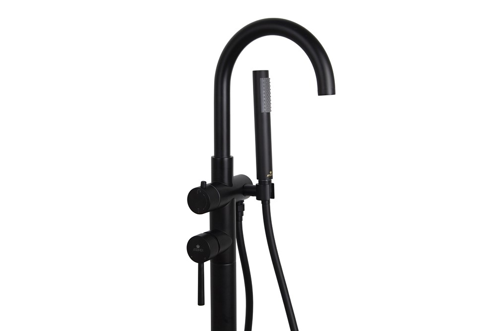 Смеситель для ванны Kaiser Merkur 26282-2 Черный матовый Смеситель для ванны Kaiser Merkur 26282-2 Черный матовый