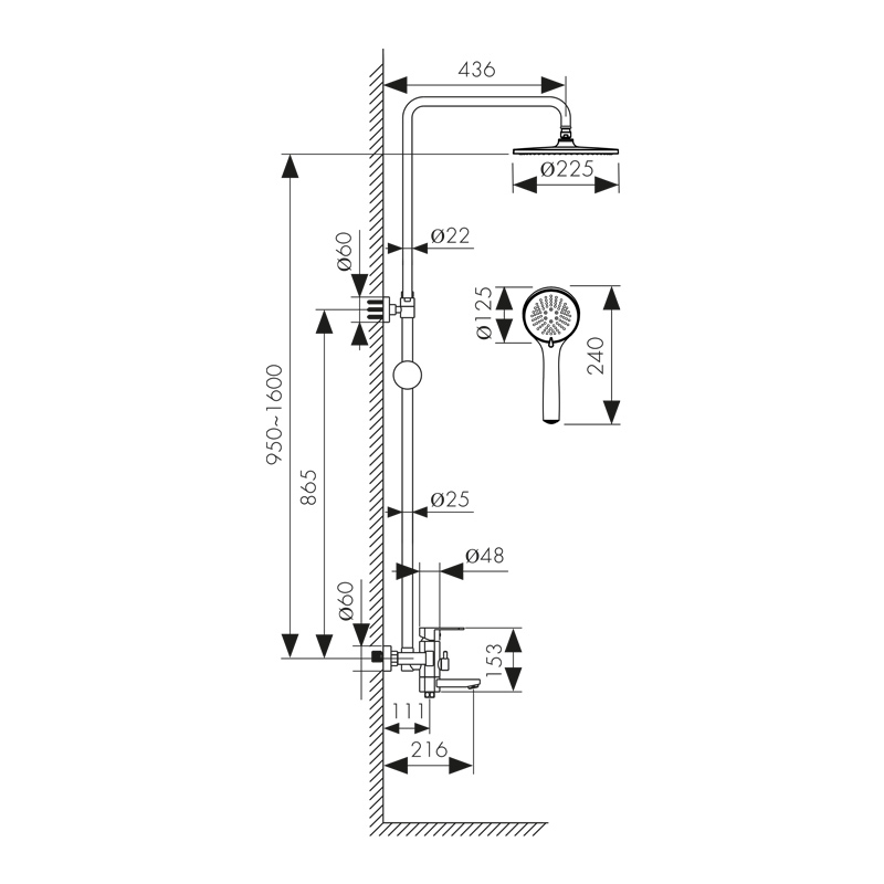 ������� ������� Kaiser Sonat SX-2060-1 Chrome ����