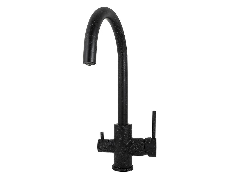 Смеситель для кухни Kaiser Merkur 26744-12 Черный мрамор Смеситель для кухни Kaiser Merkur 26744-12 Черный мрамор